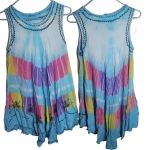 INDIA BOUTIQUE TIEDYE DRESS